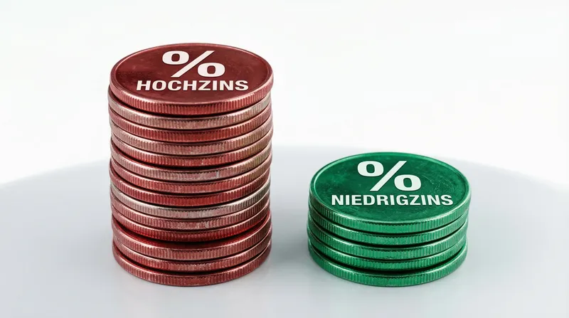 Vergleich: Dispokredit vs. Ratenkredit – Zinsbelastung im Überblick